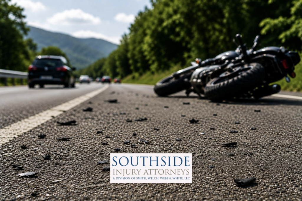 Debris in Road Accident